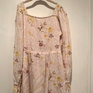 Little girls floral dress